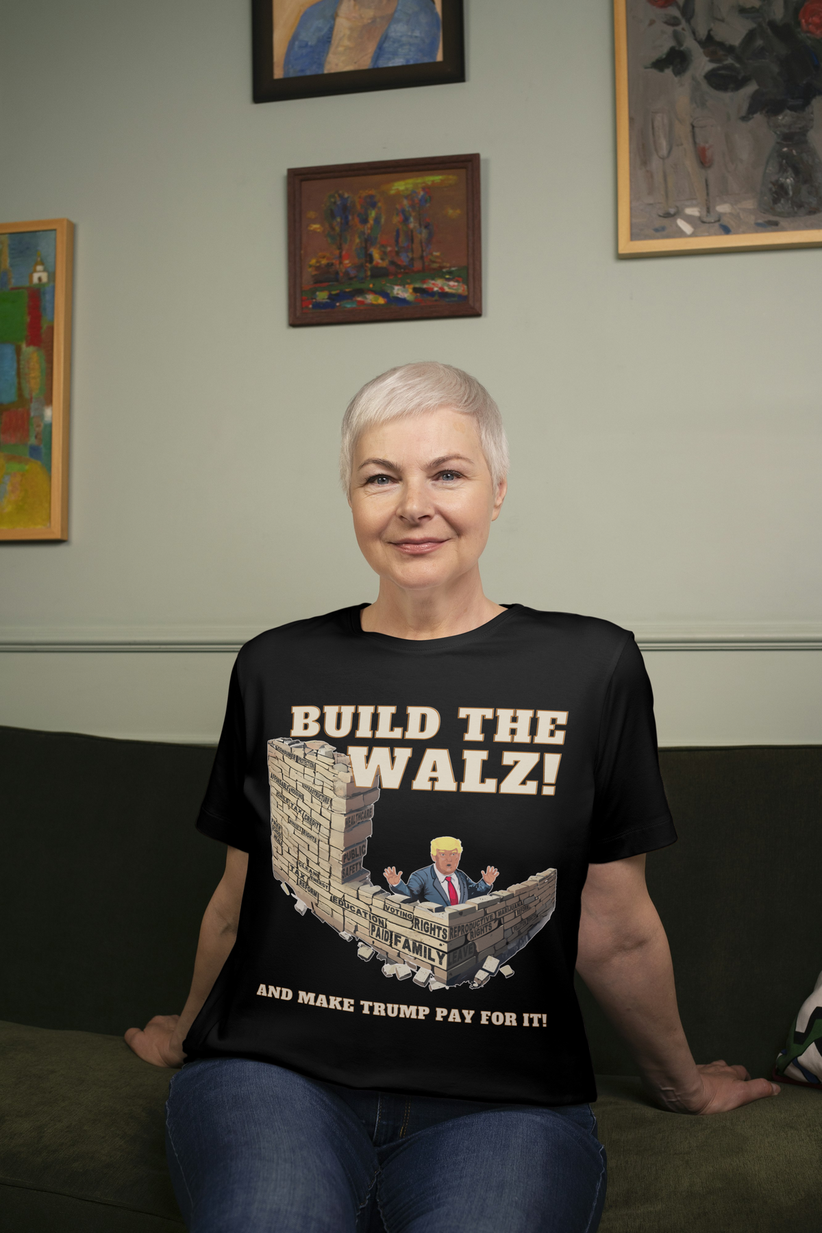 Build the Walz T-shirt