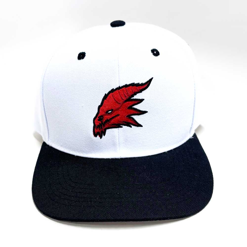 Limited Edition Dragon Squad White/Black Snapback Hat – ShopTYT