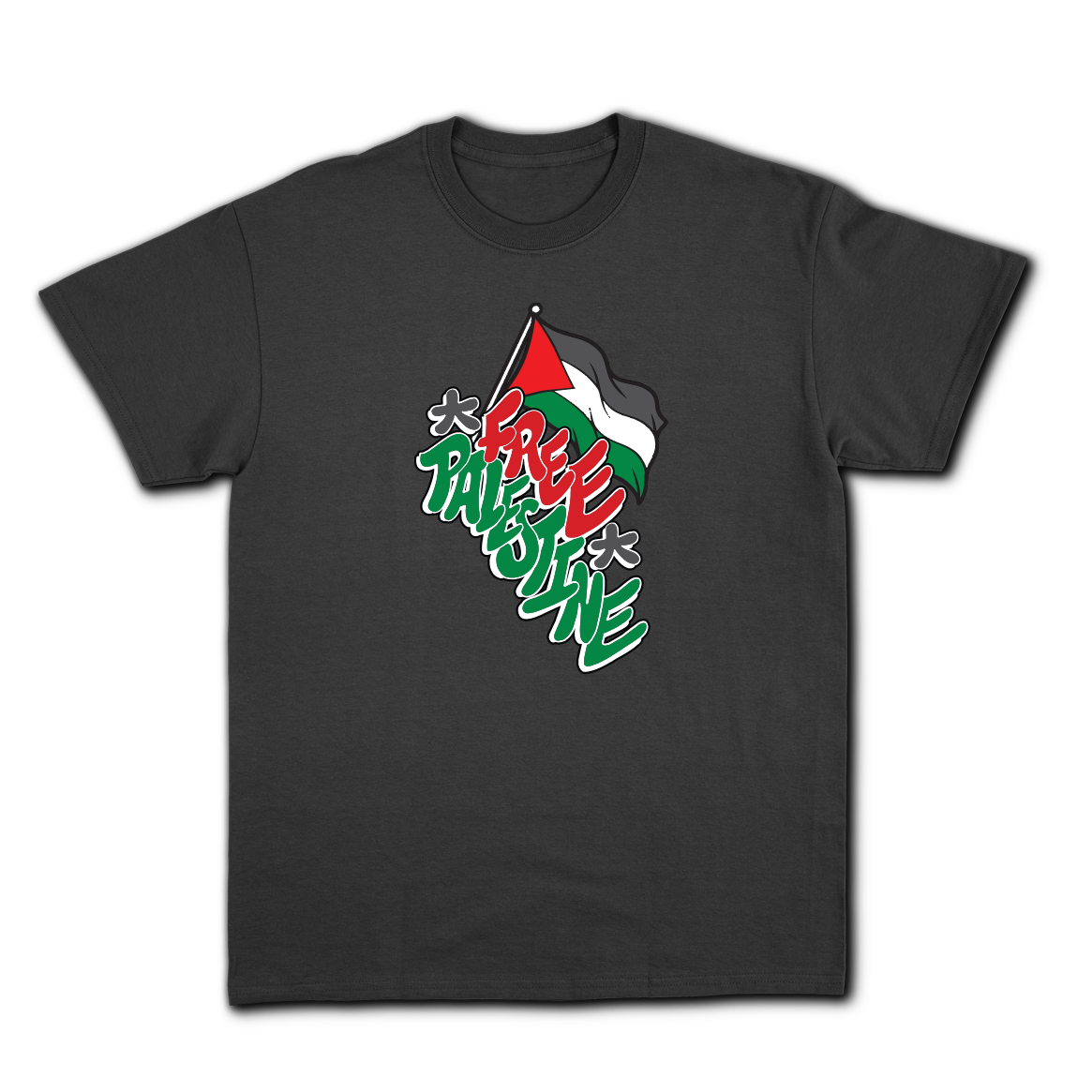Free Palestine Handstyles T-Shirt