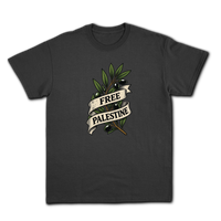 Free Palestine Olive Branch T-Shirt