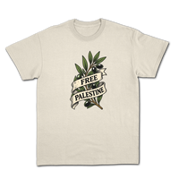 Free Palestine Olive Branch T-Shirt