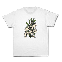 Free Palestine Olive Branch T-Shirt