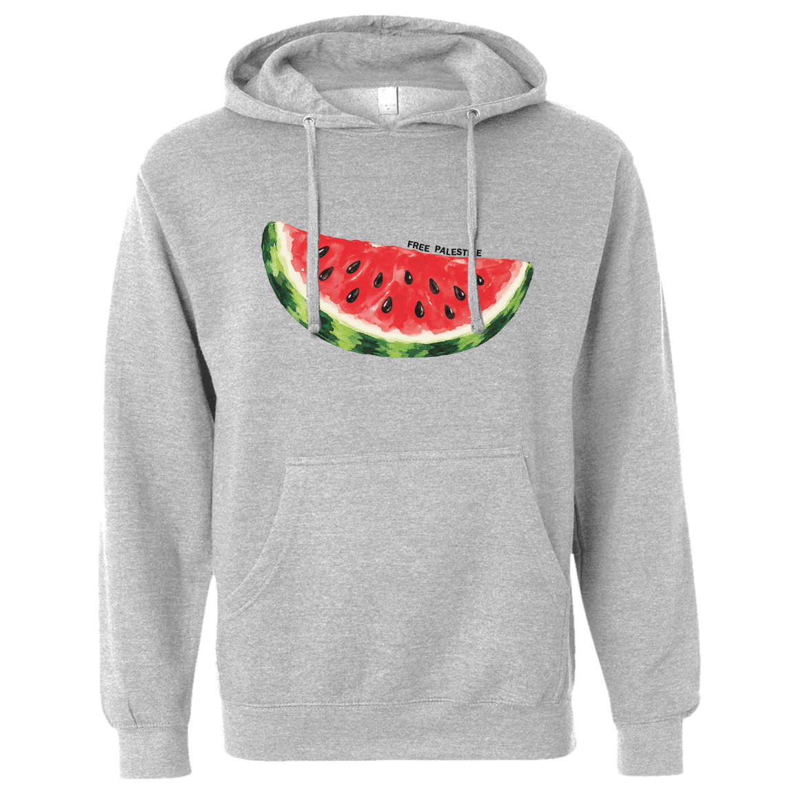 Free Palestine Watermelon Pullover Hoodie