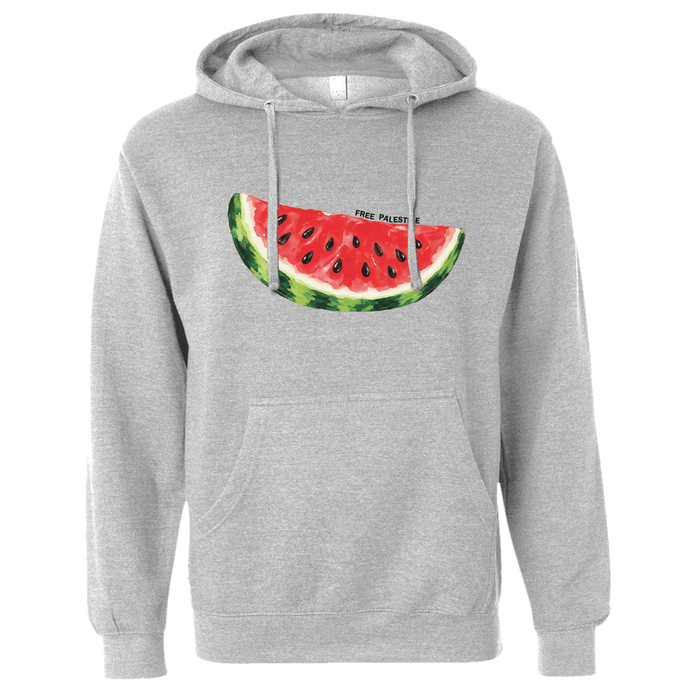Free Palestine Watermelon Pullover Hoodie