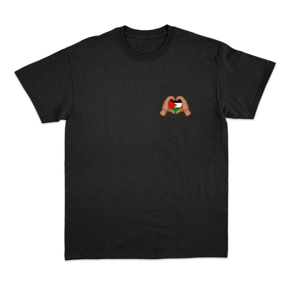 HeartHands for Palestine T-shirt