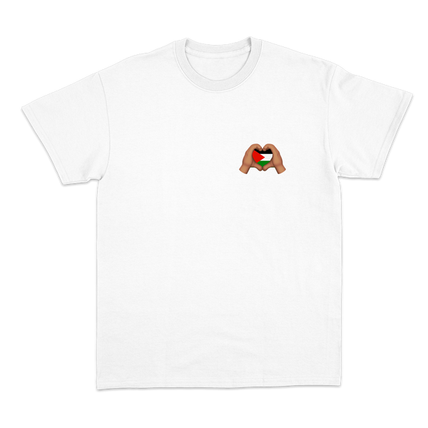 HeartHands for Palestine T-shirt
