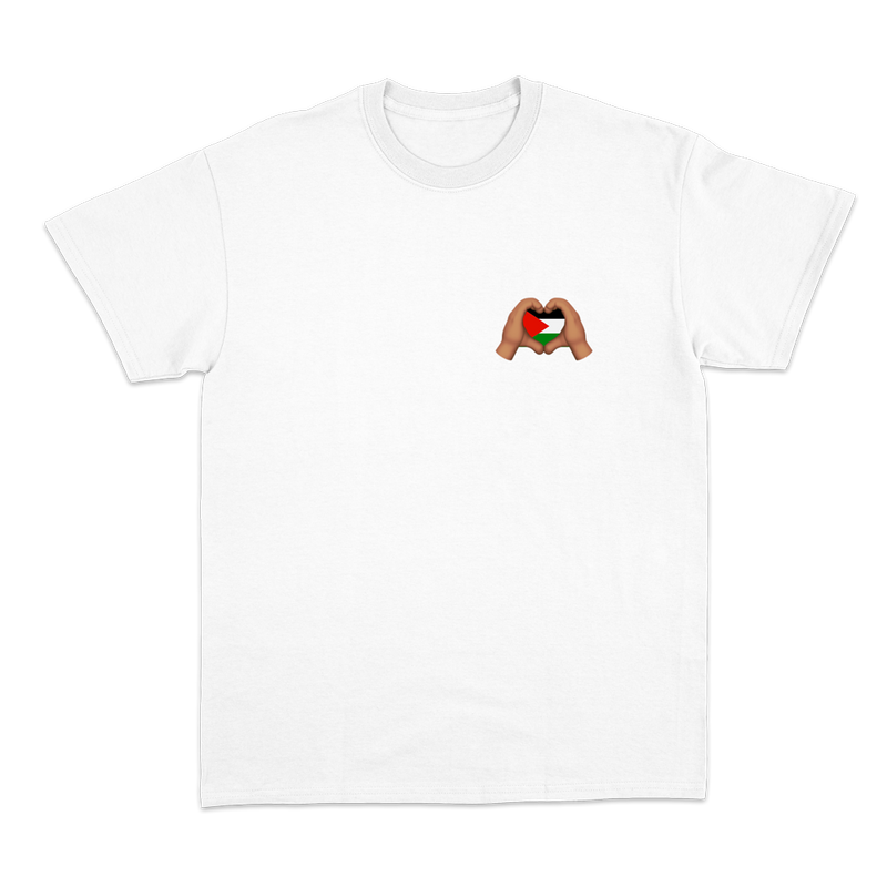 HeartHands for Palestine T-shirt