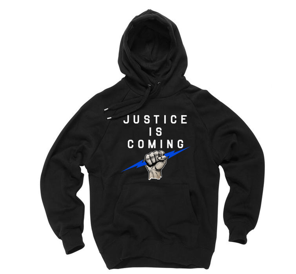 ShopTYT Justice Is Coming Hoodie XXX Large
