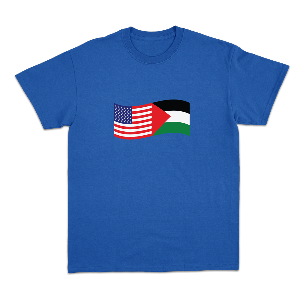 Support Palestine Royal Blue T-shirt