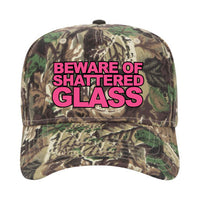 Beware Shattered Glass Hat