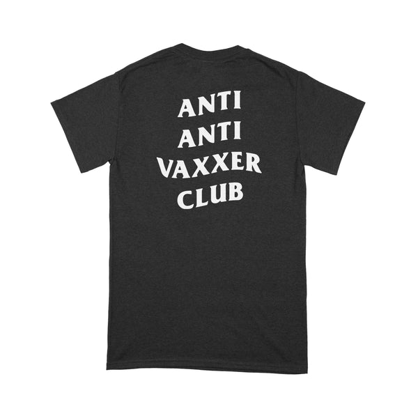 Camiseta con estampado pequeño Anti Vaxxer