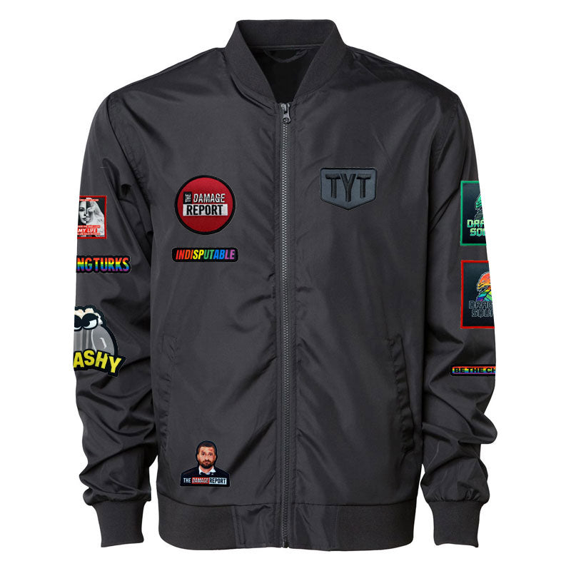 TYT Black Bomber Jacket