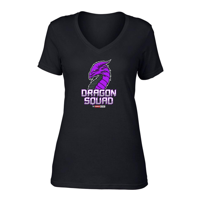 Purple Dragon Daddy V-Neck T-Shirt