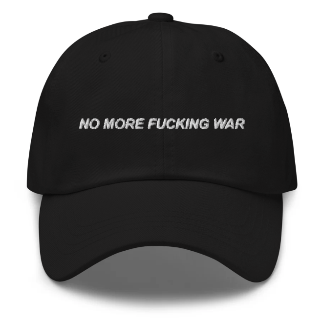 No más sombrero de guerra