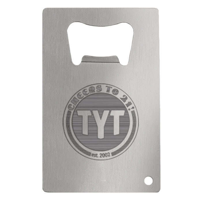 LIMITED EDITION: TYT 21st Anniversary Bottle Opener
