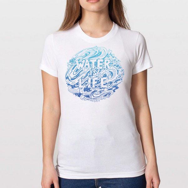 Camiseta El agua es vida