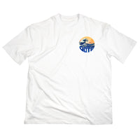 Camiseta con estampado de bolsillo de Blue-nami